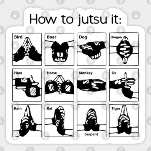 Basic Naruto Hand Signs 7749